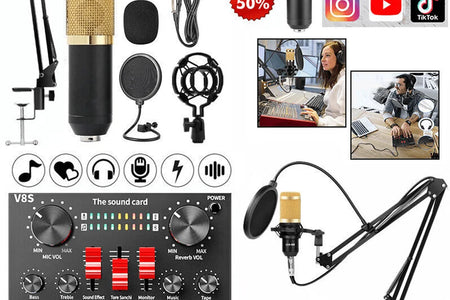 Microphone for Podcast Equipment Bundle and Studio Recording Equipment,Usb Microphone,Microphone for Computer,Perfect for Recording Podcasts and Live Streaming