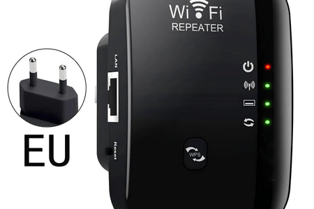 Wifi Repeater Wireless Signal Amplifier Extended Network Enhancer EU US Home Router 300M Thro