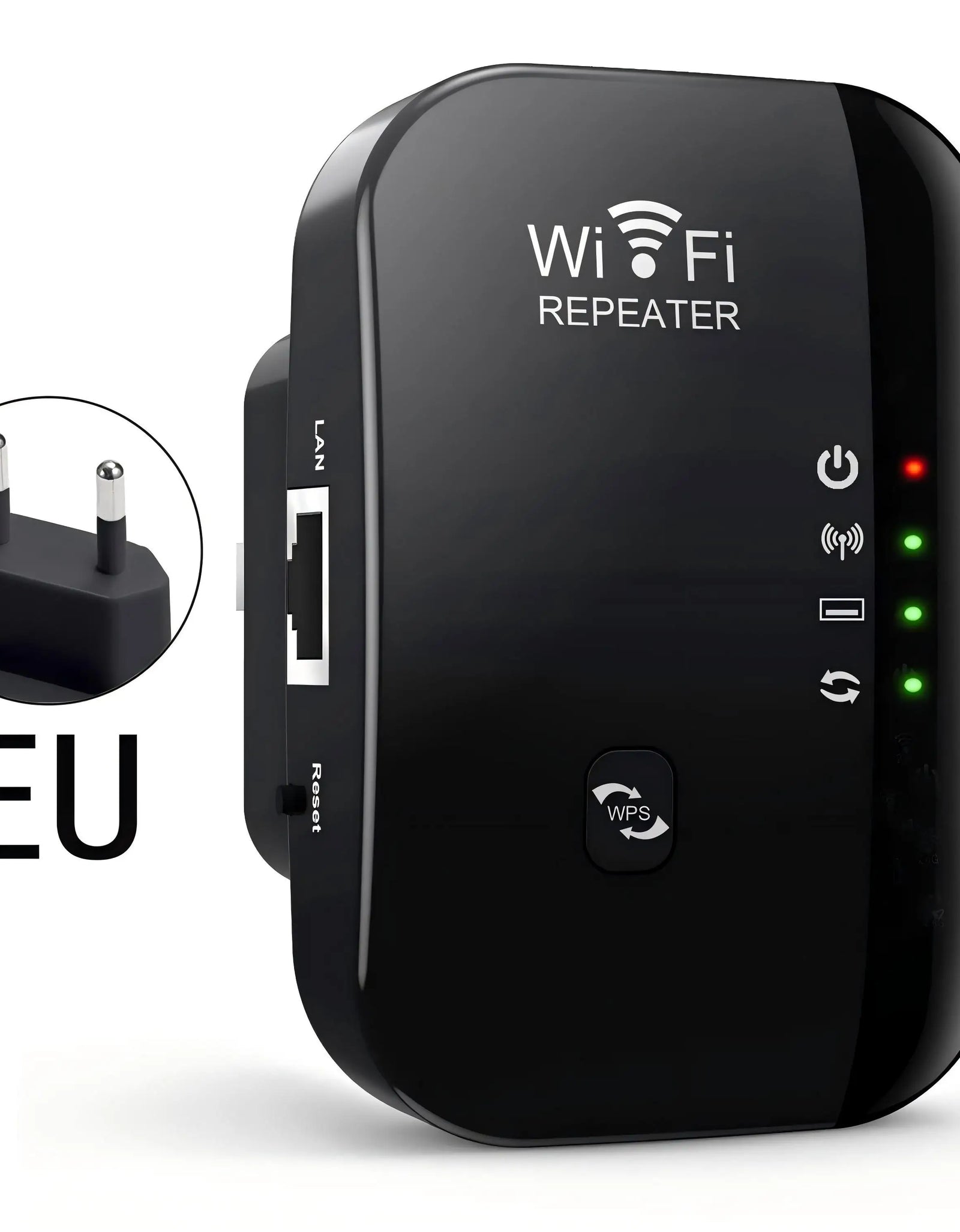 Wifi Repeater Wireless Signal Amplifier Extended Network Enhancer EU US Home Router 300M Thro