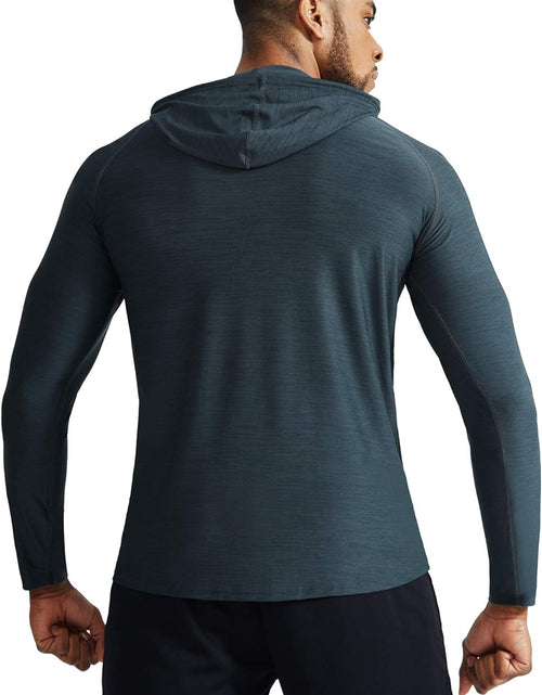 Load image into Gallery viewer, Men'S Dry Fit Athletic Workout Running Shirts Long Sleeve
