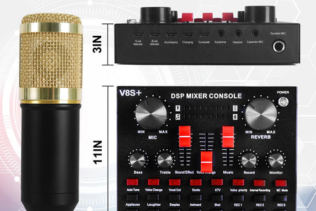 Microphone for Podcast Equipment Bundle and Studio Recording Equipment,Usb Microphone,Microphone for Computer,Perfect for Recording Podcasts and Live Streaming