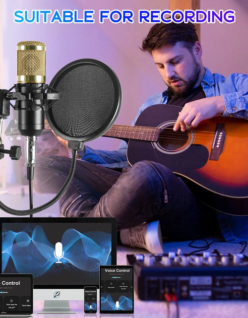 Load image into Gallery viewer, Microphone for Podcast Equipment Bundle and Studio Recording Equipment,Usb Microphone,Microphone for Computer,Perfect for Recording Podcasts and Live Streaming
